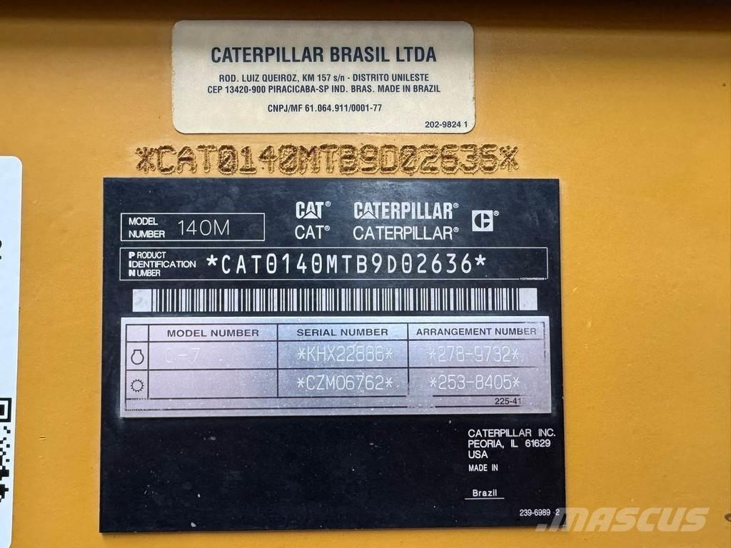 CAT 140M Grederji
