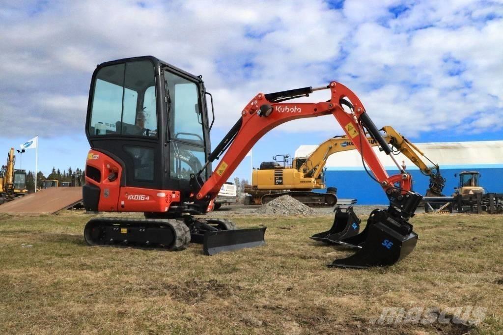 Kubota KX016-4 Mini bagri <7t