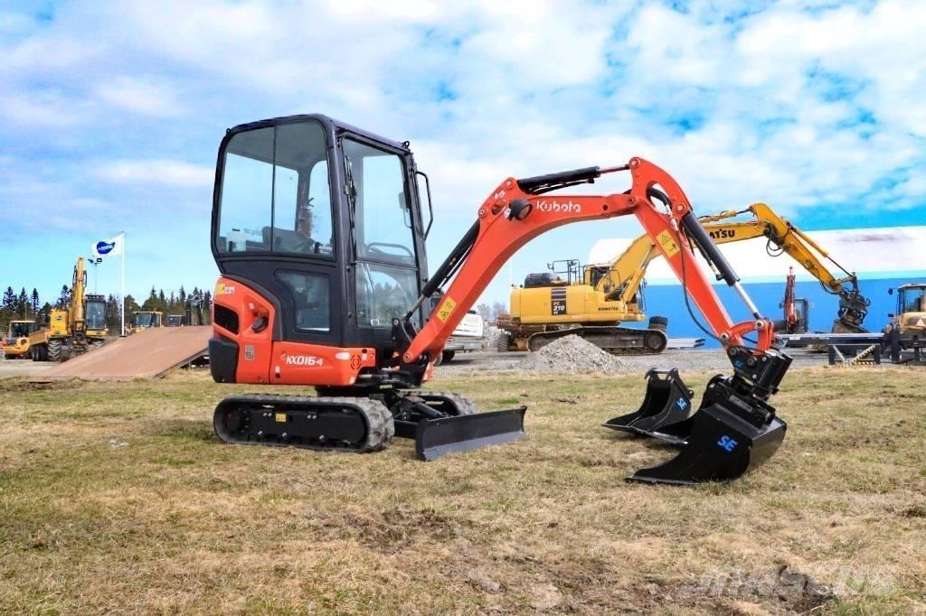 Kubota KX016-4 Mini bagri <7t
