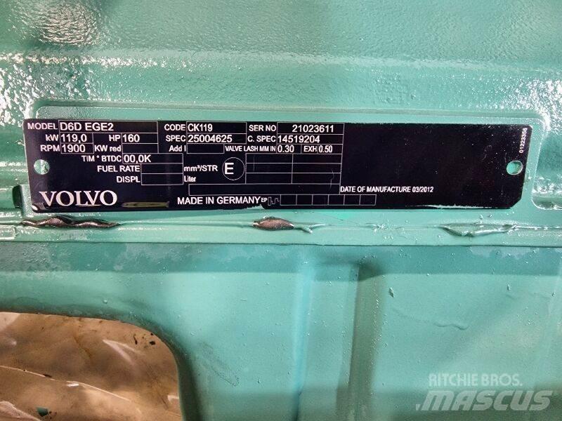 Volvo D6D EGE2 Motorji