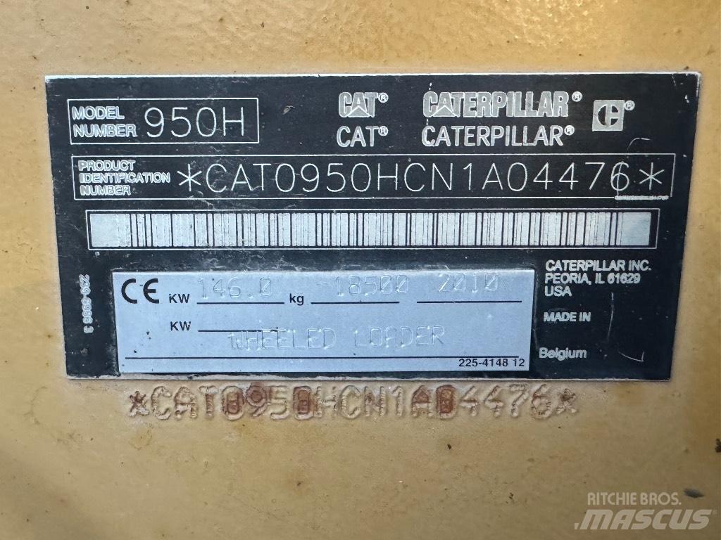 CAT 950H Kolesni nakladalci