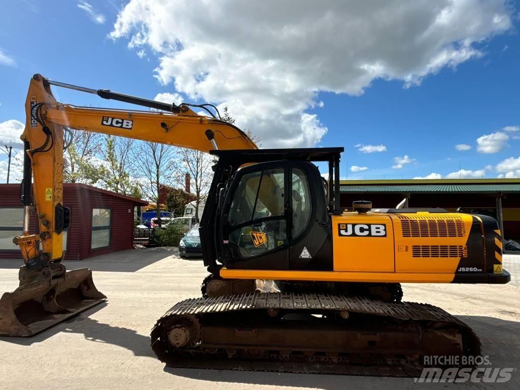JCB JS 260 LC Bagri goseničarji