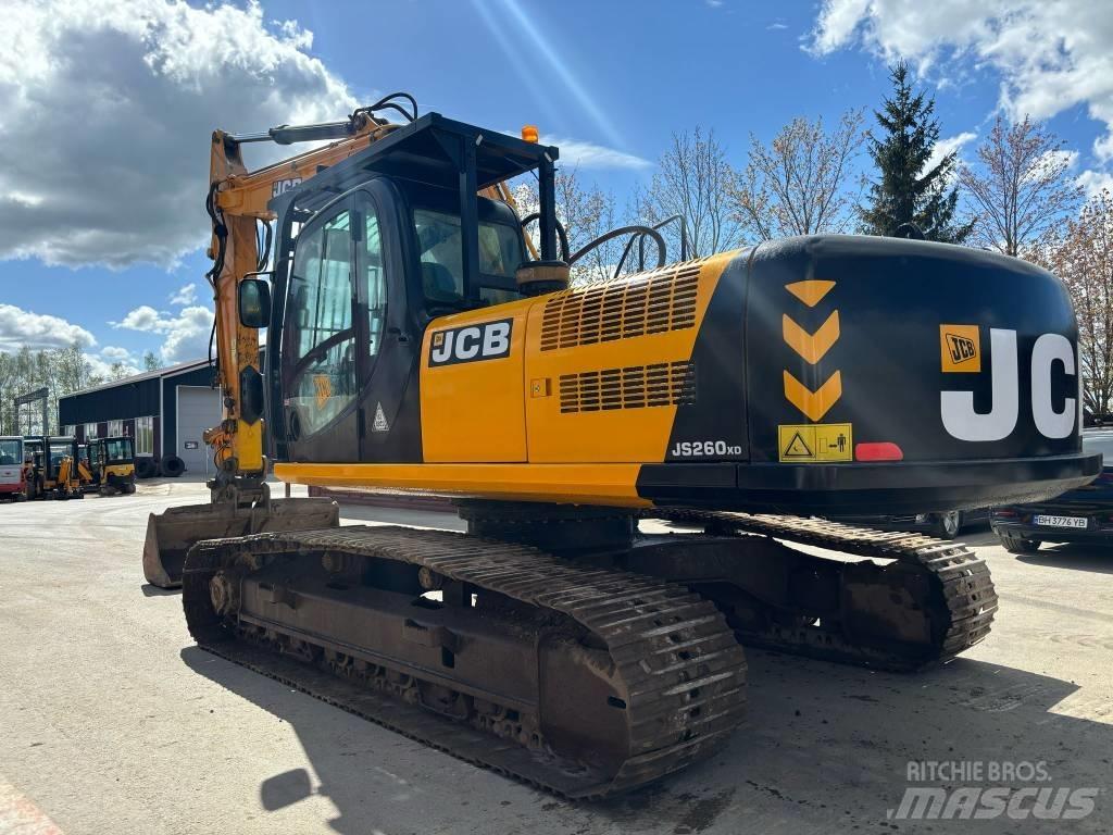 JCB JS 260 LC Bagri goseničarji