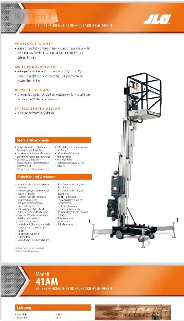 JLG 41 AM Vertikalna dvigala