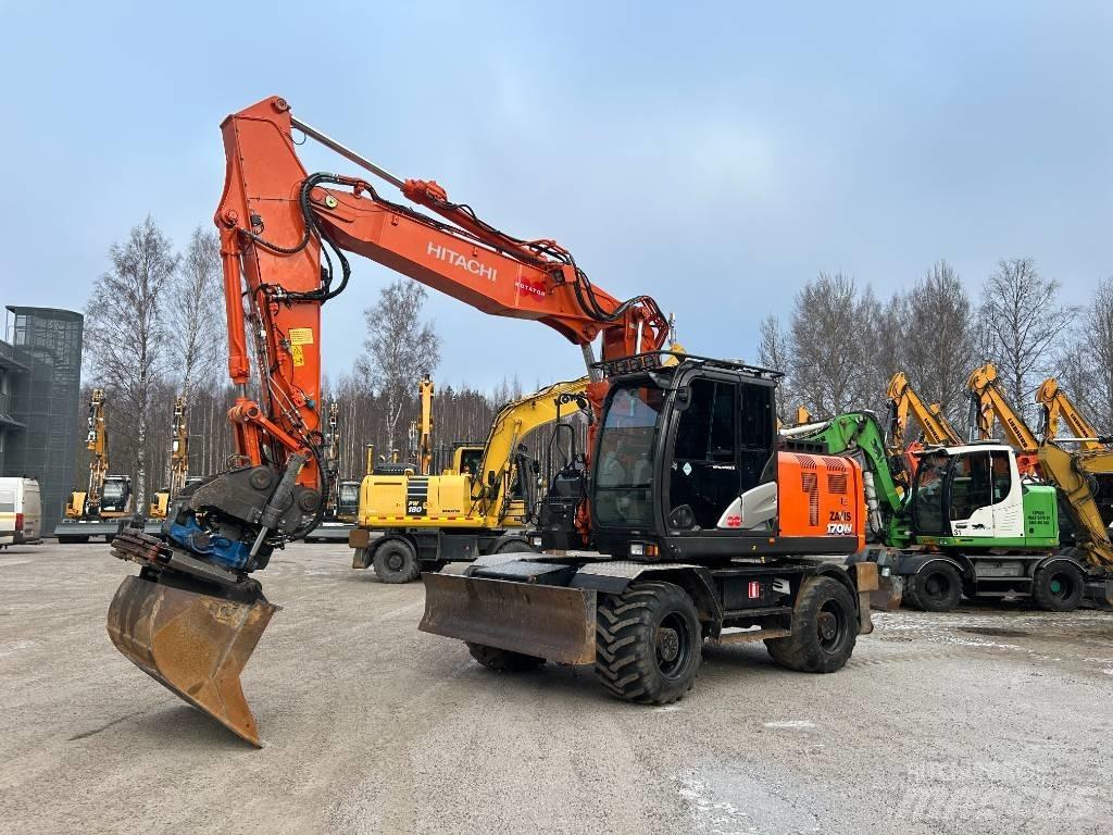 Hitachi ZX 170 W-6 Bagri na kolesih