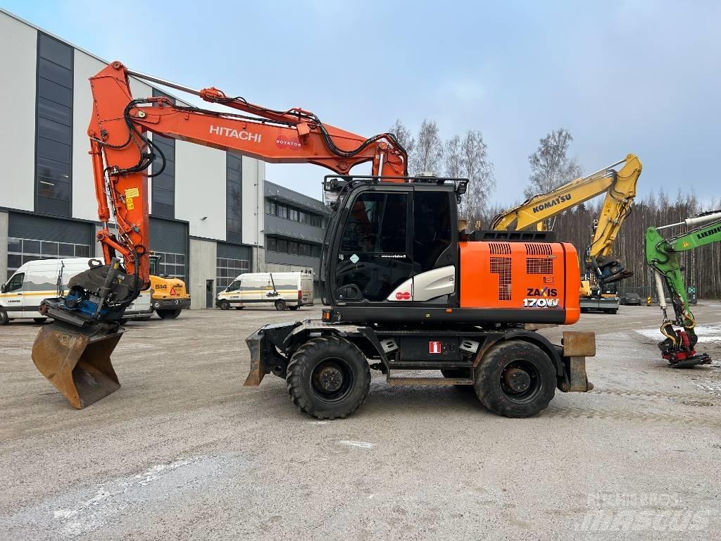 Hitachi ZX 170 W-6 Bagri na kolesih