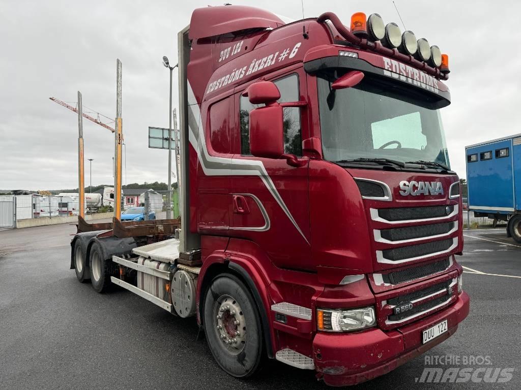 Scania R 560 Tovornjaki za hlode