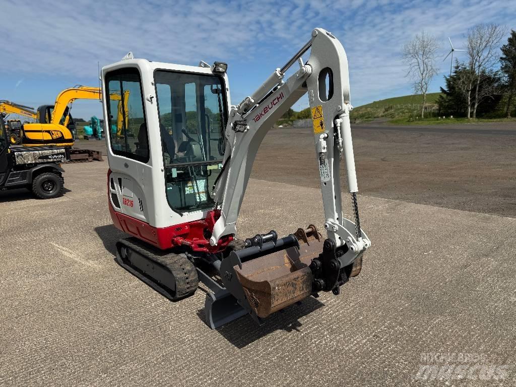 Takeuchi TB 216 Mini bagri <7t