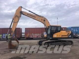 Hyundai HX 220 L Bagri goseničarji