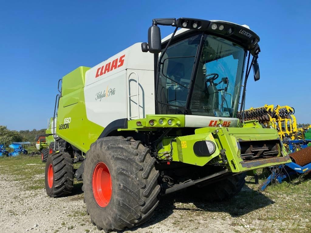 CLAAS Lexion 650 Kombajni