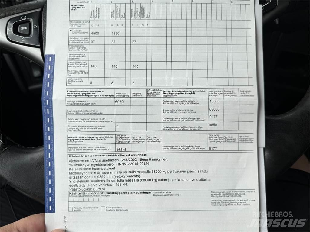 Scania R 520 6X2 Kotalni prekucni tovornjaki