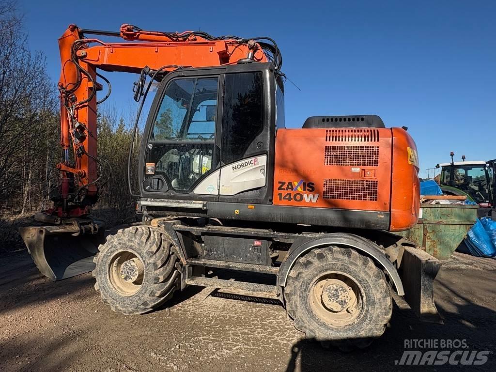 Hitachi ZX 140 W-5B Bagri na kolesih