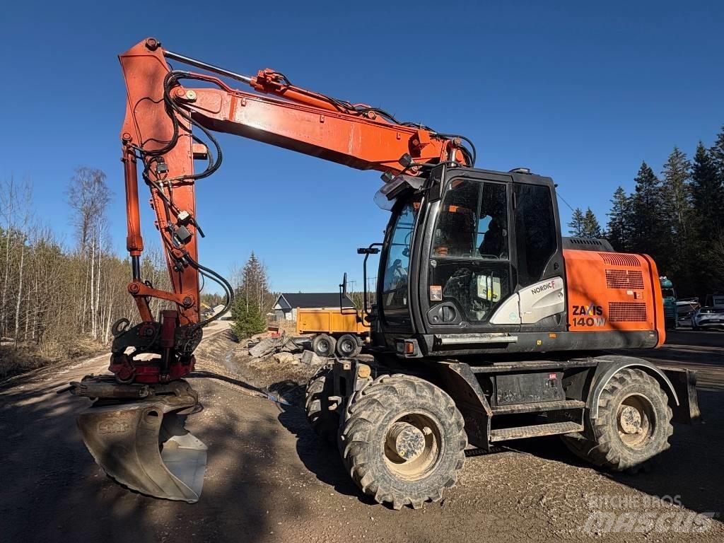 Hitachi ZX 140 W-5B Bagri na kolesih