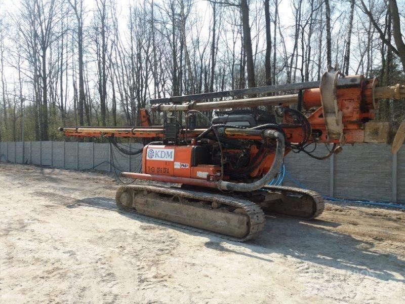 Tescar CF6 CFA Stroji za zabijanje stebrov - pilotov