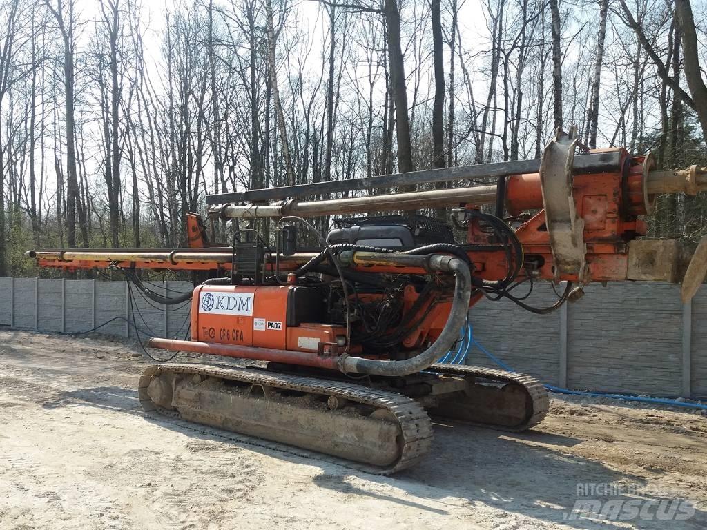 Tescar CF6 CFA Stroji za zabijanje stebrov - pilotov