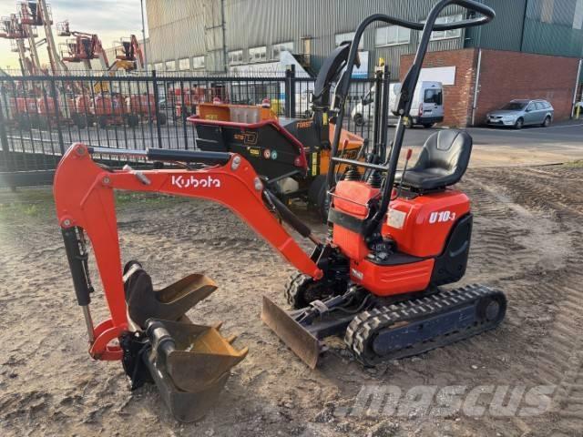 Kubota U 10-3 Mini bagri <7t