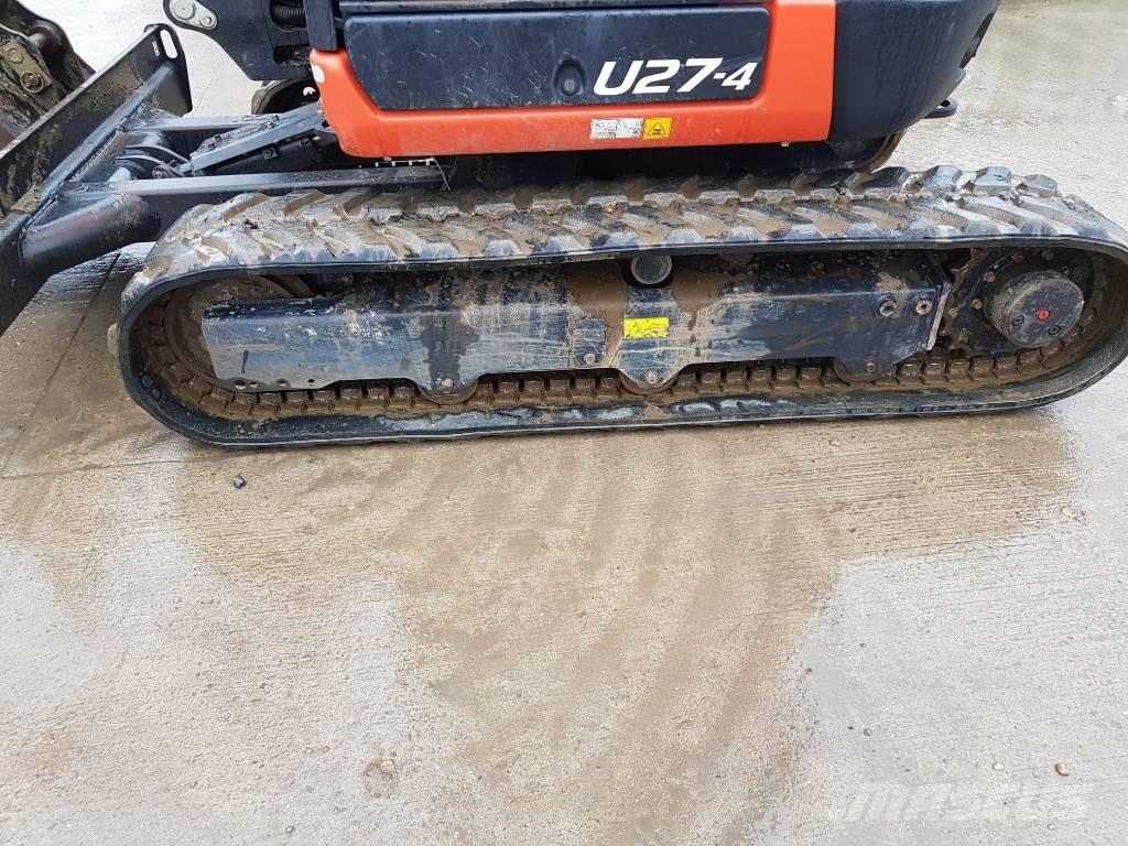 Kubota U27-4 Mini bagri <7t