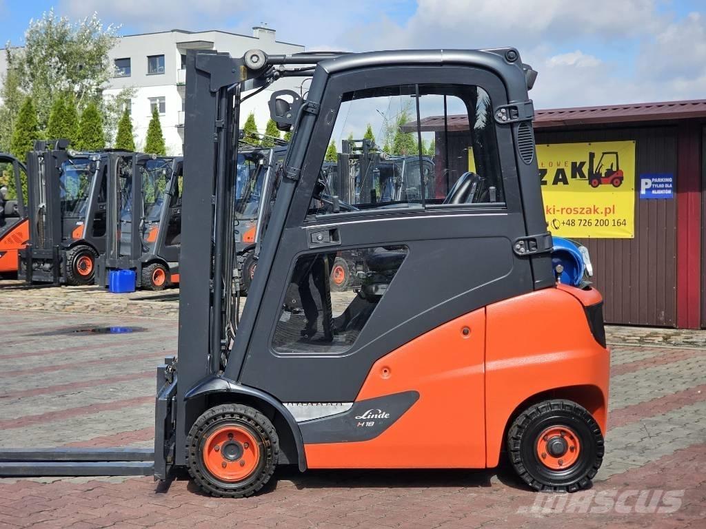 Linde H18T-01 Plinski viličarji