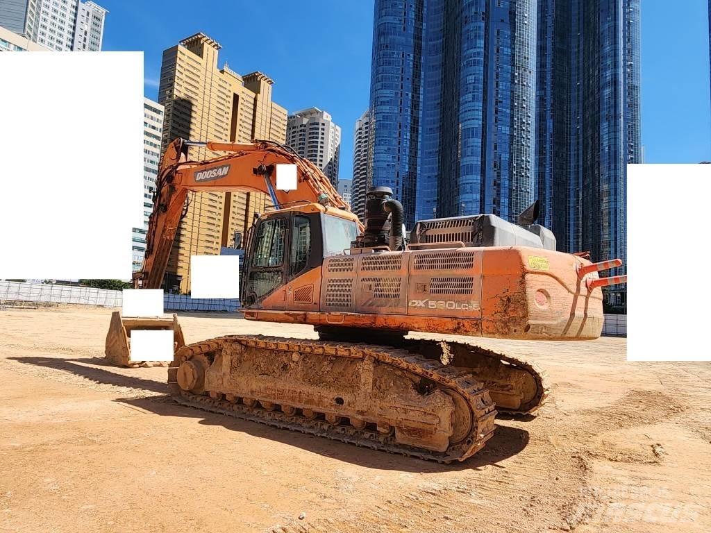 Doosan DX 530 LC-3 Bagri goseničarji