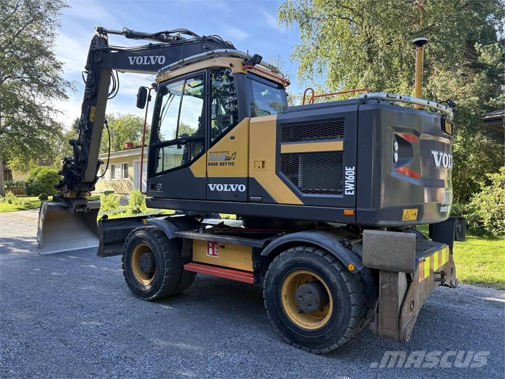Volvo EW160E Bagri na kolesih