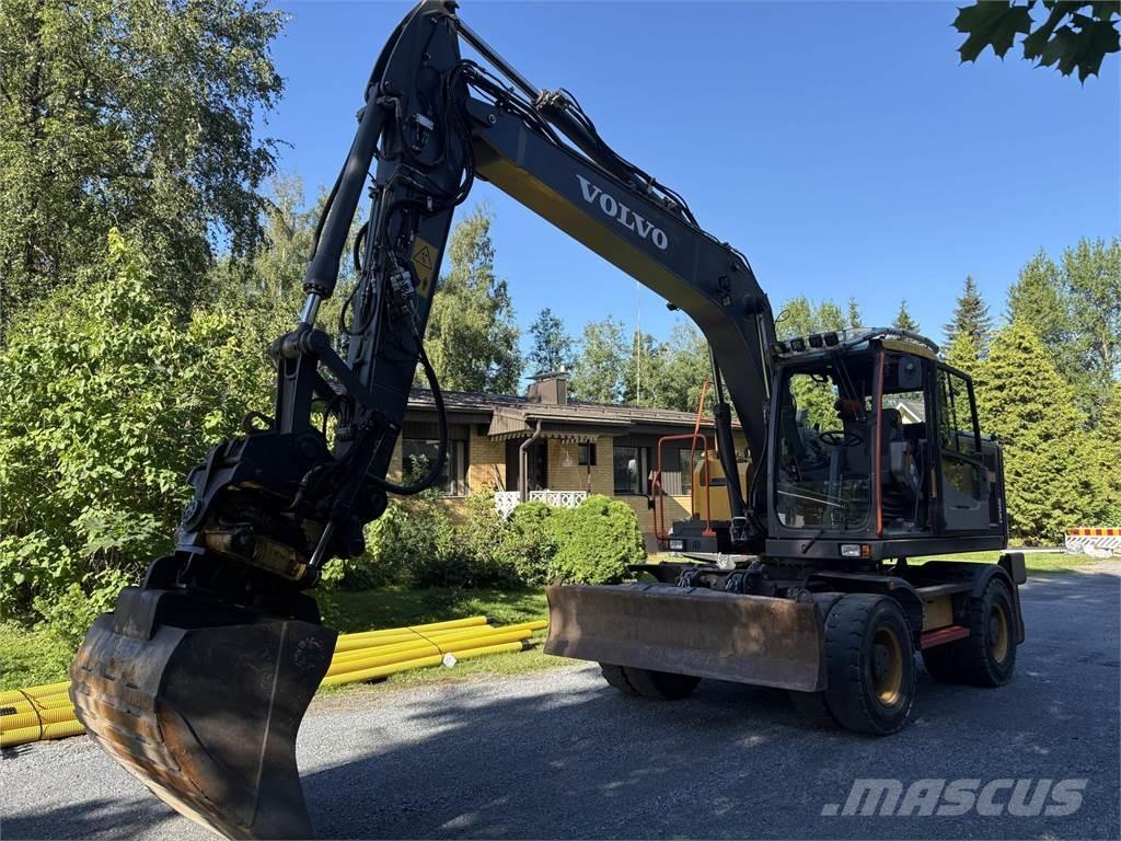 Volvo EW160E Bagri na kolesih