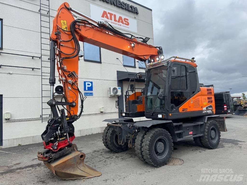 Doosan DX 165 W-5 Bagri na kolesih