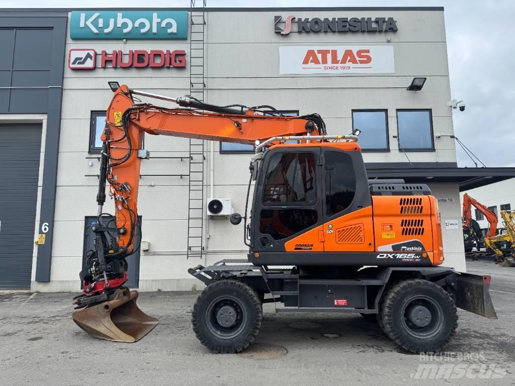 Doosan DX 165 W-5 Bagri na kolesih