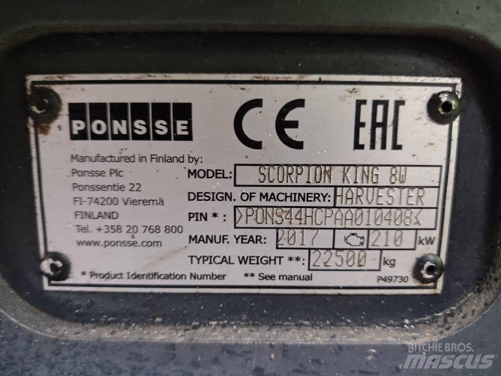 Ponsse Scorpion King Harvesterji