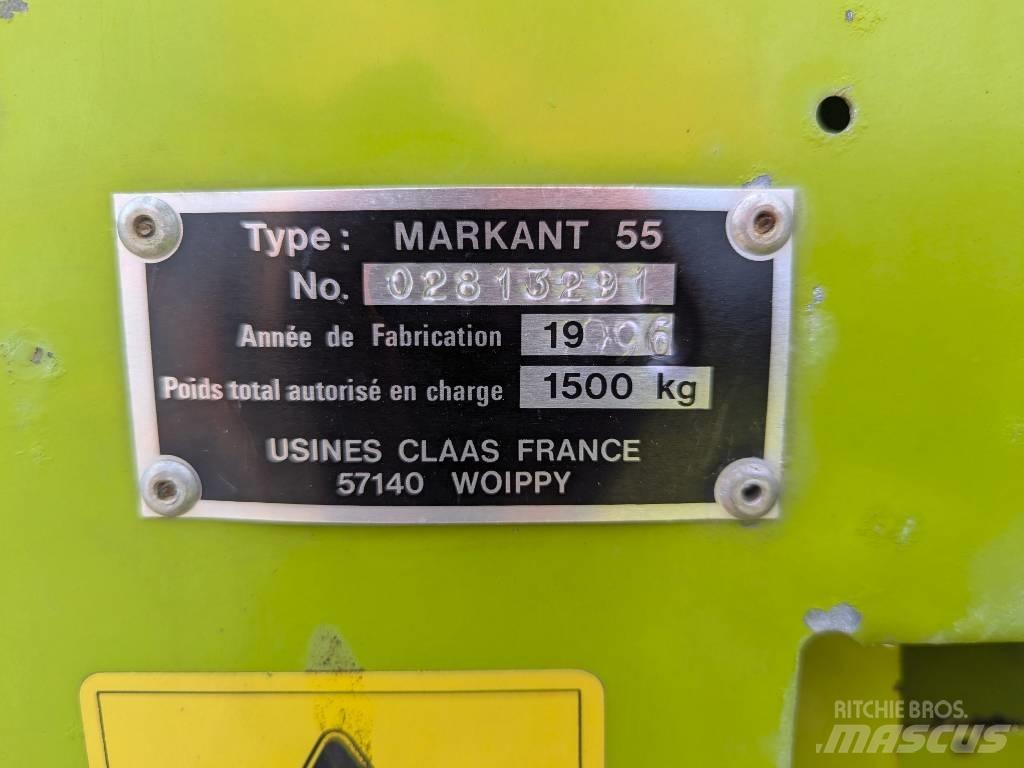 CLAAS Markant 55 Balirke (kvadratne bale)