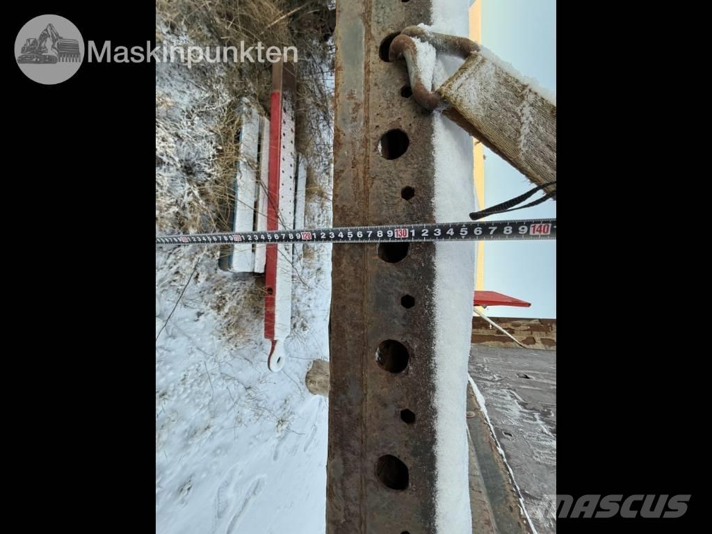 Krone SD flaktrailer Plato/keson polprikolice