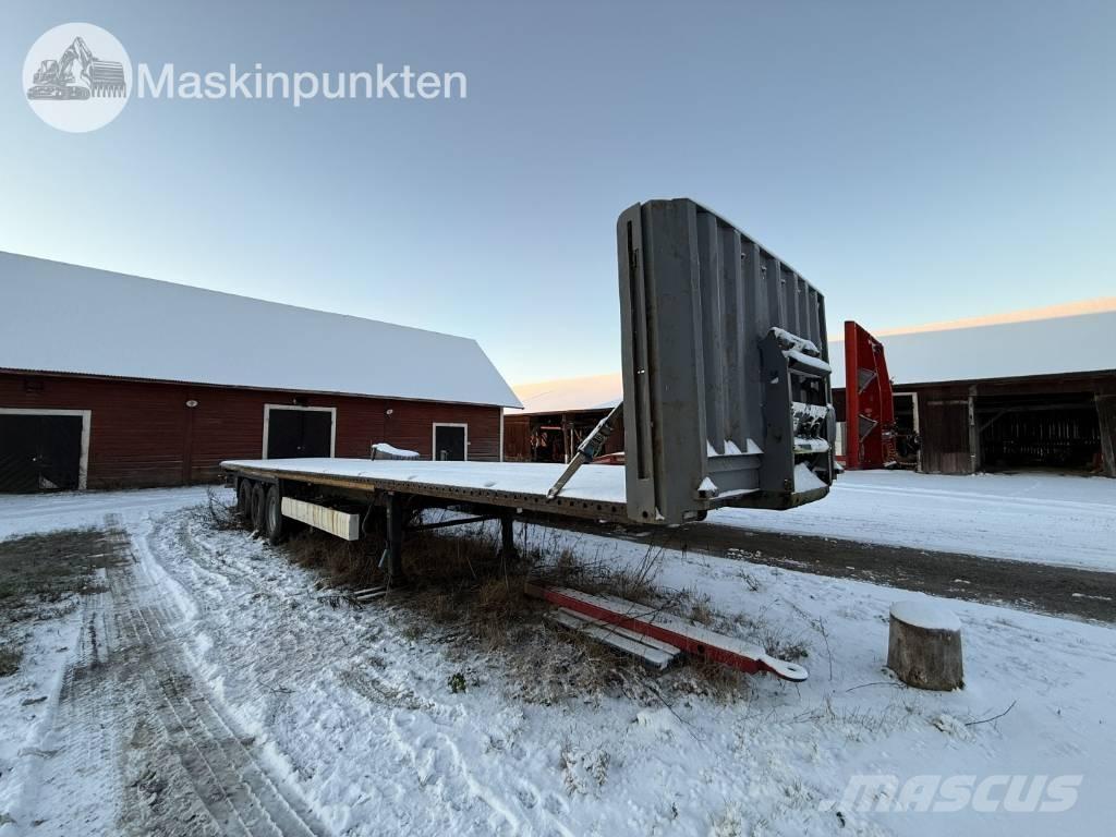 Krone SD flaktrailer Plato/keson polprikolice