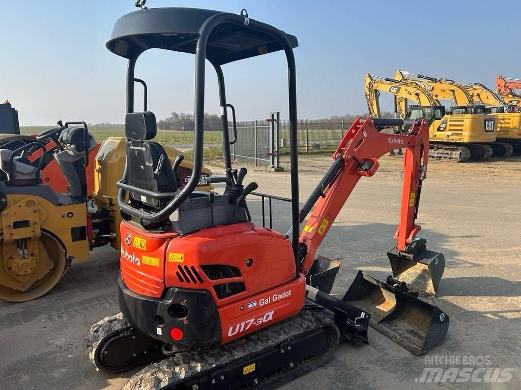 Kubota U 17-3 Mini bagri <7t