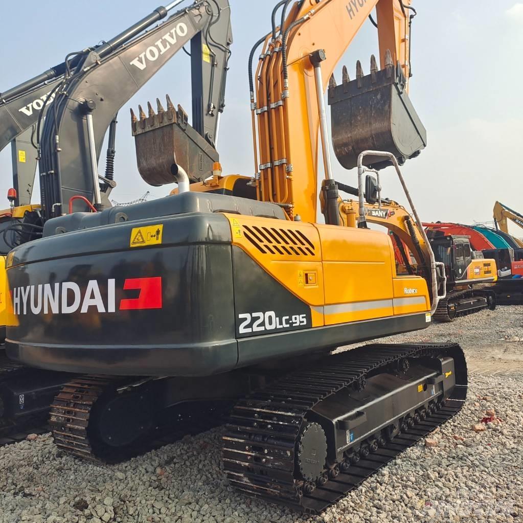 Hyundai R220LC-9S Bagri goseničarji