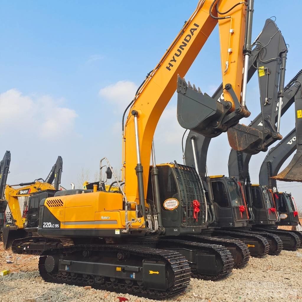 Hyundai R220LC-9S Bagri goseničarji