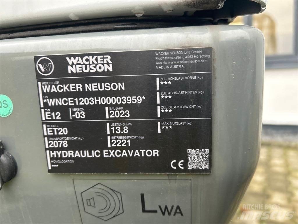 Wacker Neuson ET20 Bagri goseničarji