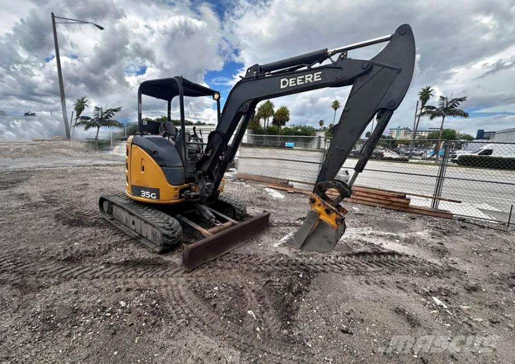 John Deere 35 G Bagri goseničarji