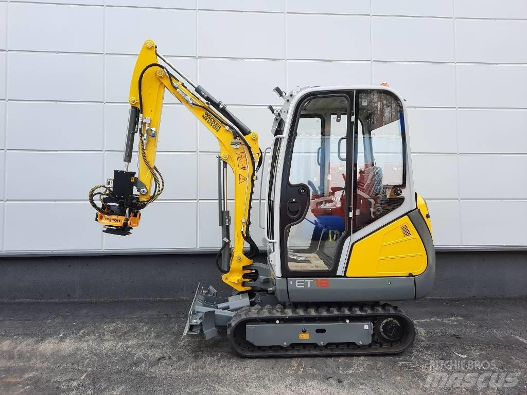 Wacker Neuson ET 18 Mini bagri <7t