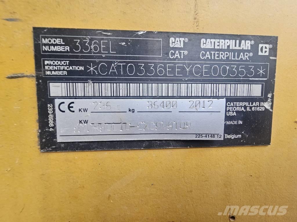 CAT 336EL / 330 336FL Bagri goseničarji