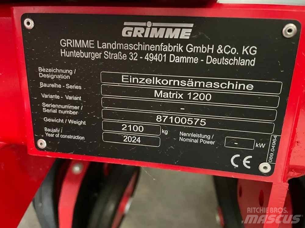 Grimme MATRIX 1200 Kmetijstvo - drugo