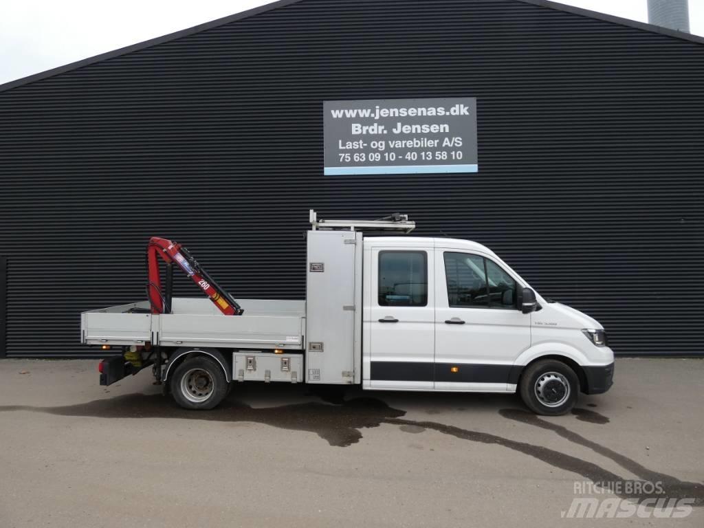 MAN TGE 5.180 Tovornjaki s kesonom/platojem