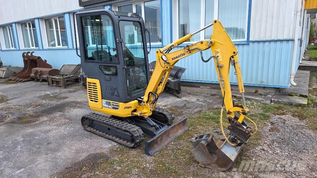 Komatsu PC 14 R Mini bagri <7t