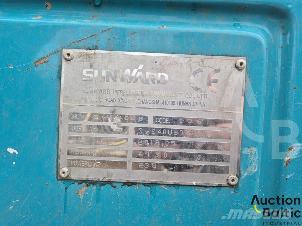 Sunward SWE40UB Mini bagri <7t