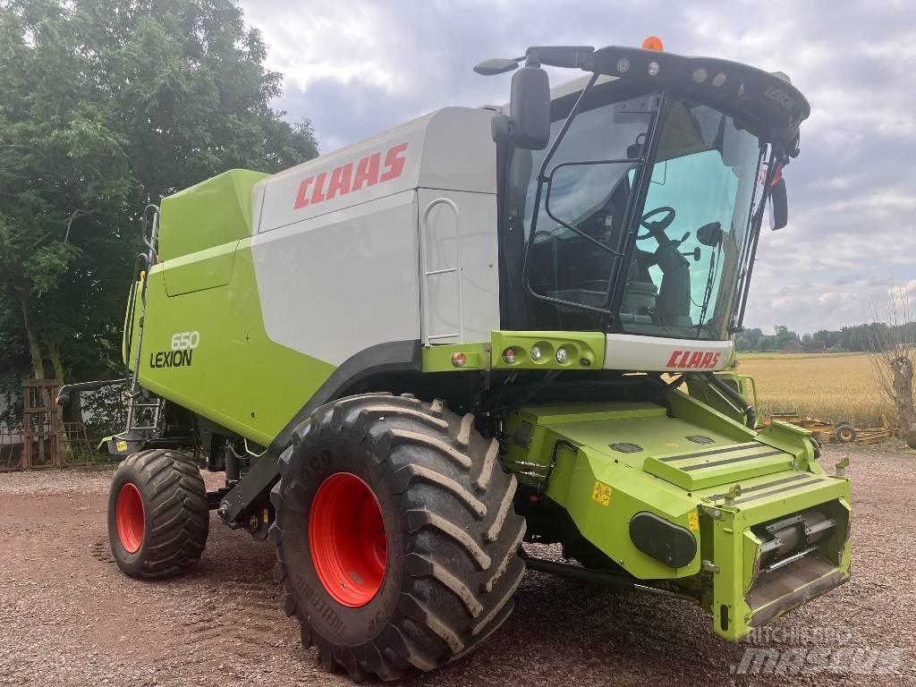 CLAAS Lexion 650 Kombajni