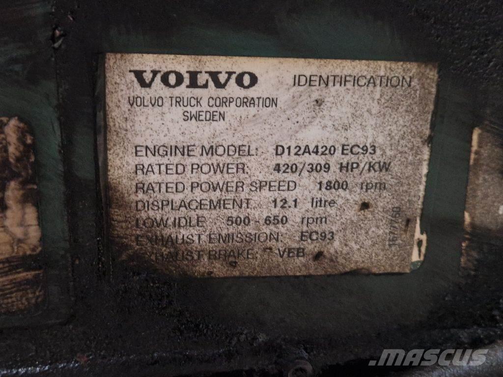 Volvo D12A420 Motorji