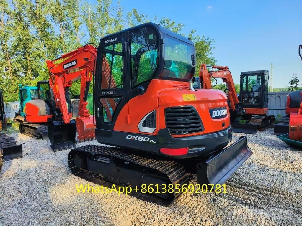 Doosan DX 60 Mini bagri <7t