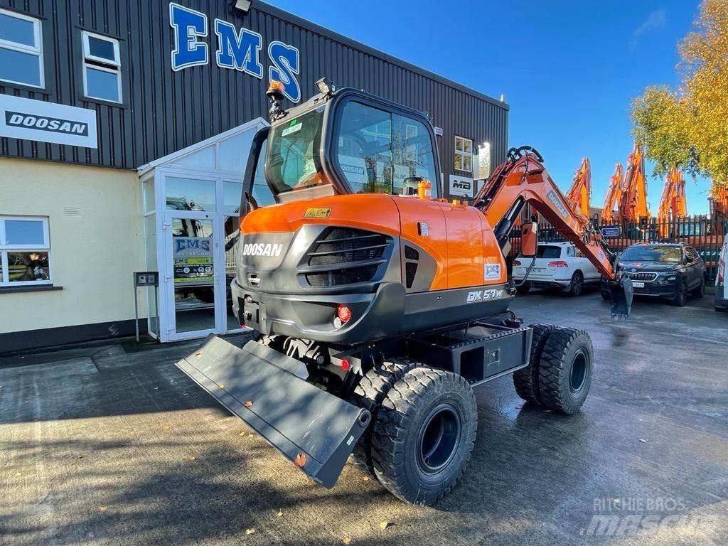 Doosan Dx57W-7 Bagri na kolesih