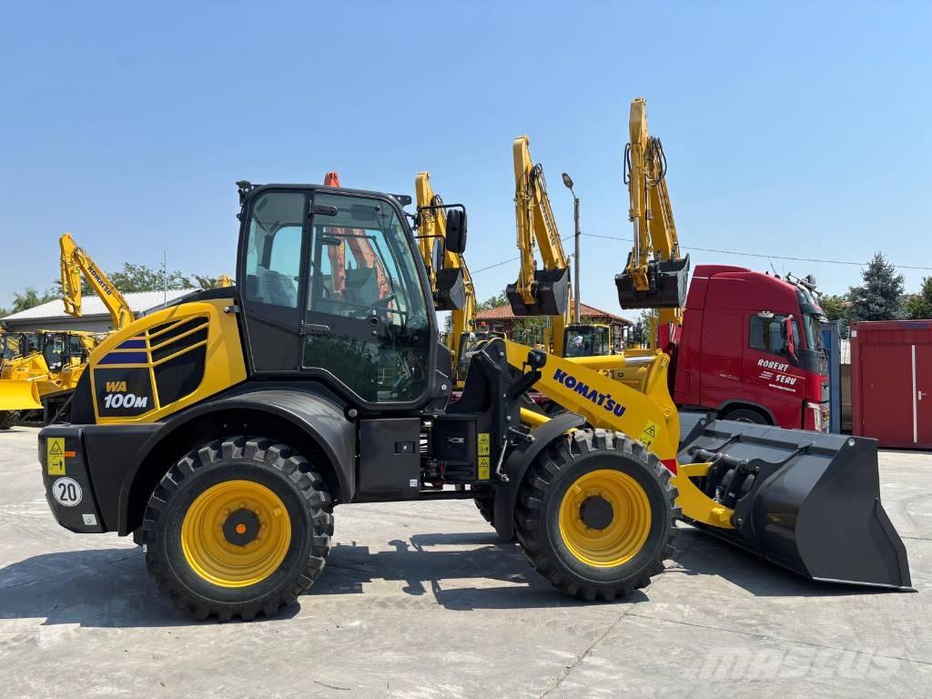 Komatsu WA 100 M-8 Mini nakladalci