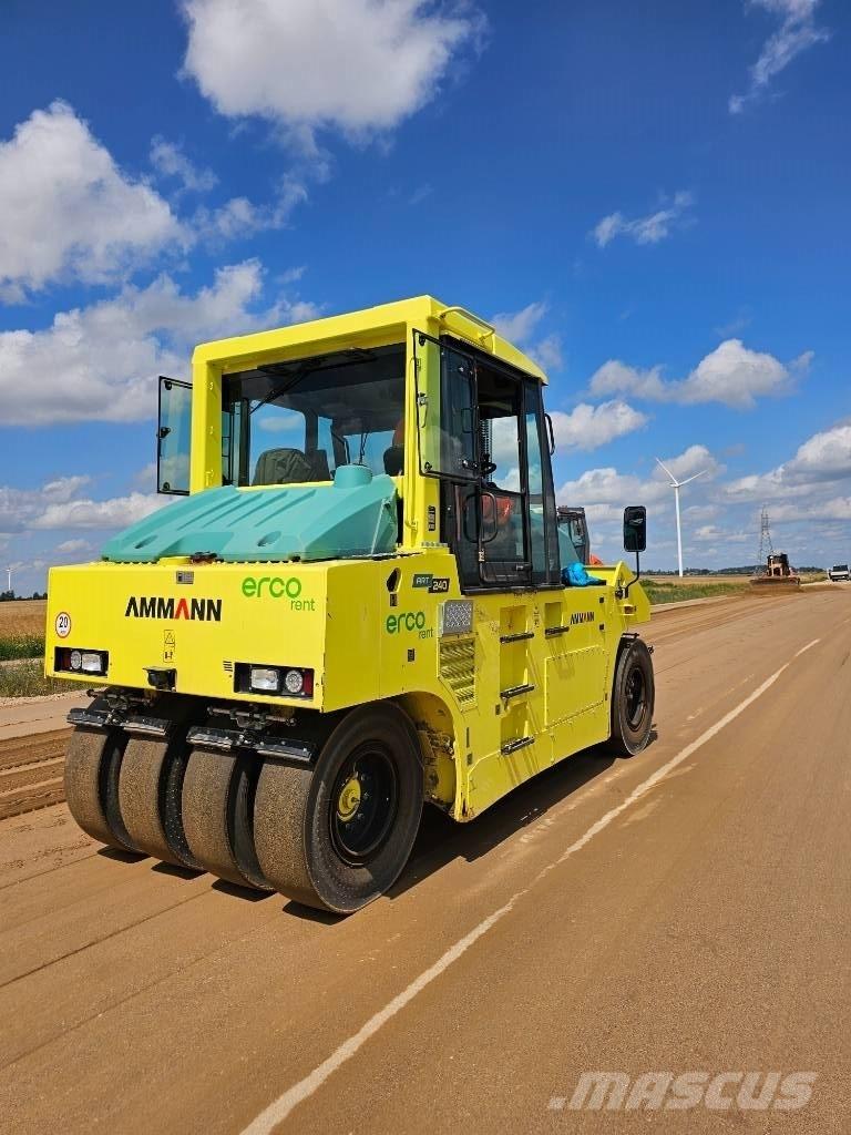 Ammann ART 240 Kolesni valjarji s pnevmatikami