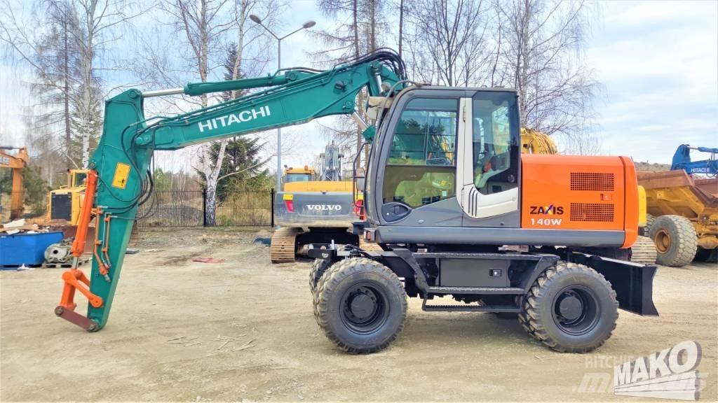 Hitachi ZX 140 W-3 Bagri na kolesih
