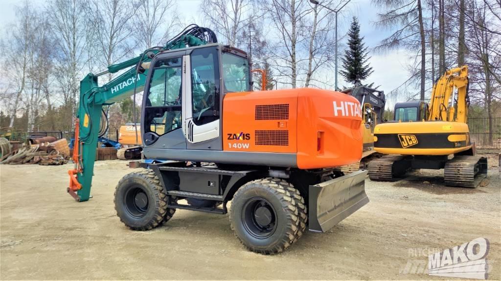 Hitachi ZX 140 W-3 Bagri na kolesih